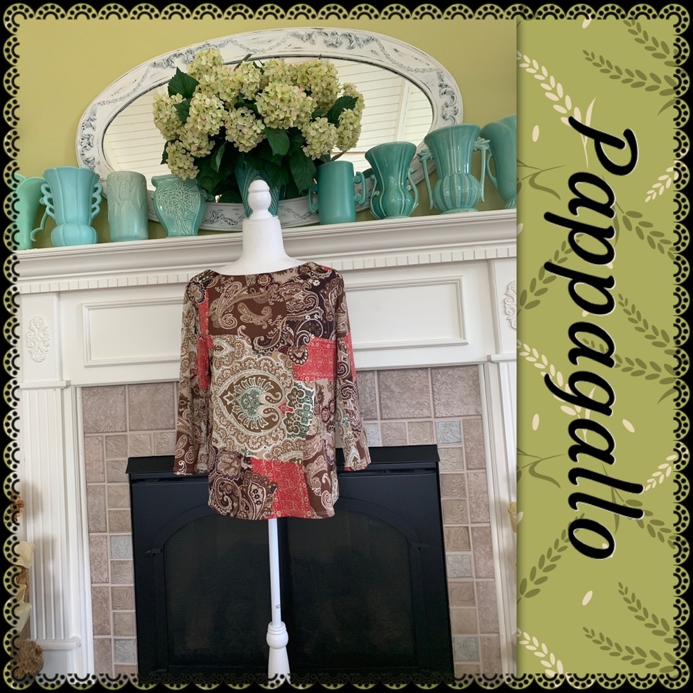 Pappagallo top, size L